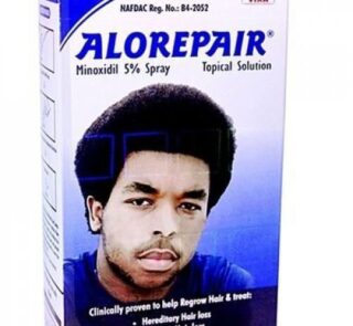 Alorepair Minoxidil 5% For Treatment Of Alopecia And Baldness