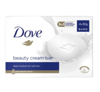 DOVE -Beauty Cream Bar (Deep Moisture) 90g x4