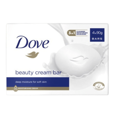 DOVE -Beauty Cream Bar (Deep Moisture) 90g x4