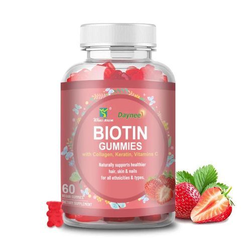 Daynee BIOTIN GUMMIES With Collagen, Keratin & Vitamin C Supplement