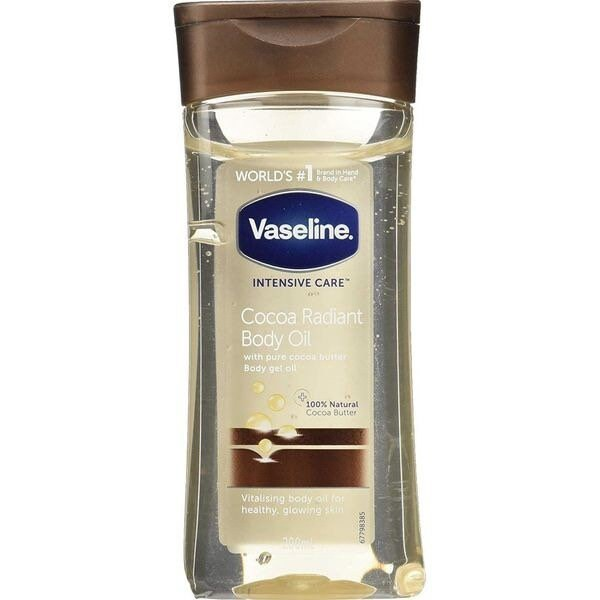 VASELINE -Intensive care Cocoa Radiant body oil 200ml (Poland)